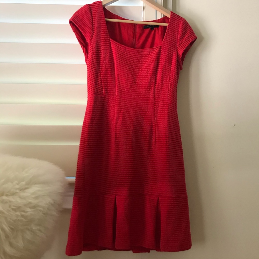 nanette lepore square neck dress